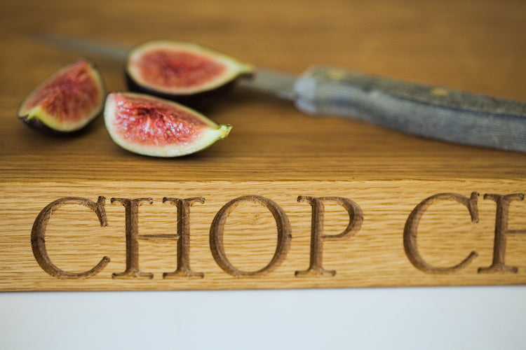 Looking after your oak chopping board