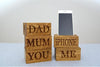 Phone Rack - Single Phone Oak Charging Block